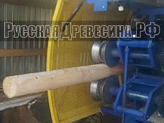 Предлагаем оцилиндрованное бревно Ель / Сосна из тонкомера D10-15см на экспорт