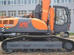 Запчасти гусеничного хода перегружателей UMG E245CH