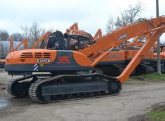 Запчасти гусеничного хода перегружателей UMG E245CH