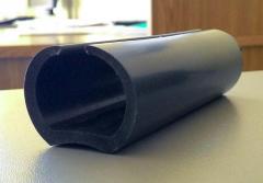 Термостойкий силиконовый промышленный уплотнитель для ворот сушильных камер