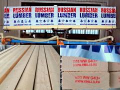 Предлагаем экспортные пиломатериалы с сертификацией по сортности для Российского рынка