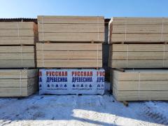 Еловые пиломатериалы камерной сушки из тонкомерного пиловочника с живым мелким сучком.