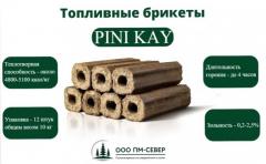 Брикеты Pini Kay из хвои