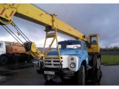 Автомобильный кран грузоподъемностью 10 тонн КС 3575А на базе ЗИЛ -133 ГЯ