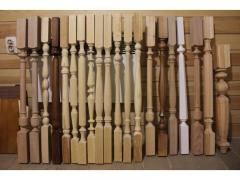 Балясины. Массив сосны без сучков.